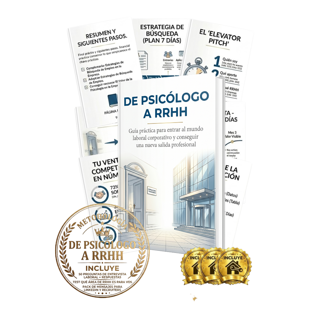 Kit De Psicologo a RRHH