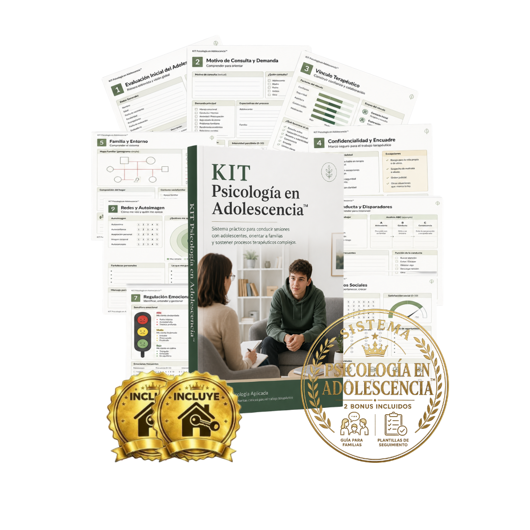 KIT PSICOLOGIA EN ADOLESCENCIA