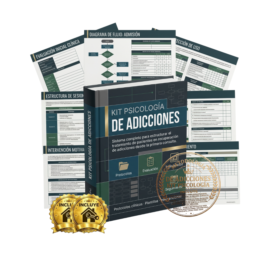 KIT Psicologia de Adicciones